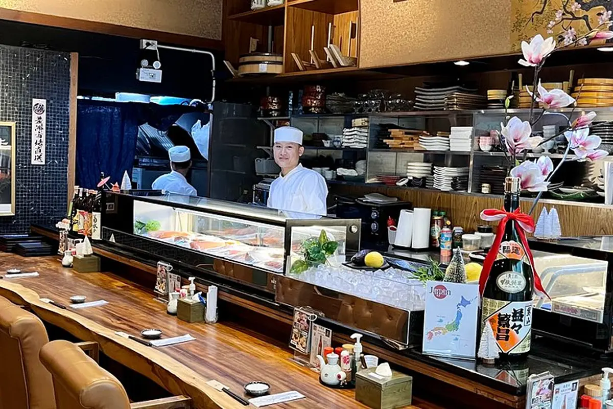 Yuna Japanese Restaurant BKK 5 steps away!